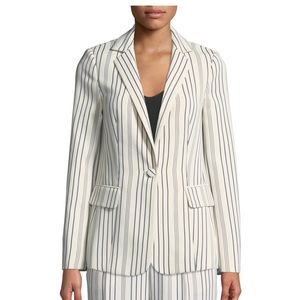 Frame true striped blazer 2